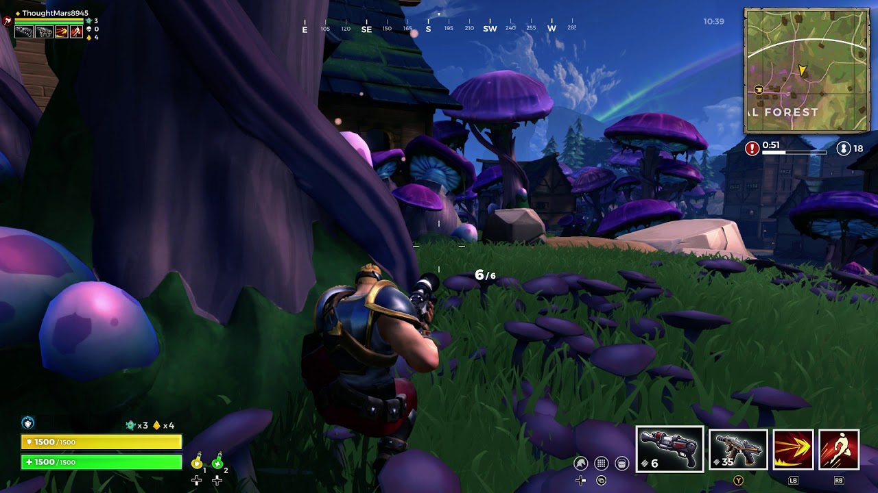 XBOX ONE REALM ROYALE GAME PLAY GLITCH FOUND