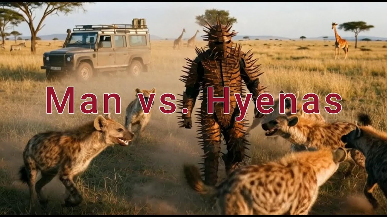 Man vs. Hyenas
