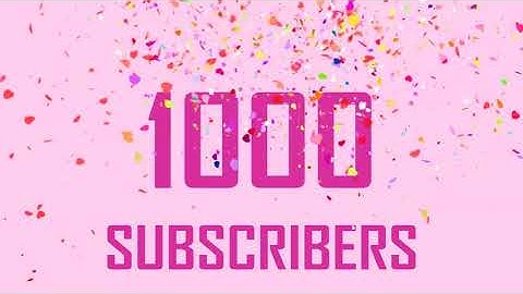 🙏Special Thanks of 1K Subscribers🙏❤️💓 reach 1000 YouTube family 🥳 #1Kcreator 🔥🤗 @adarsh-edits