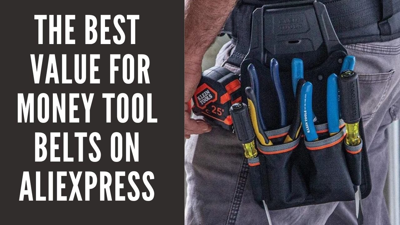 Top Picks: Tool Belts with Great Value for Money on AliExpress!