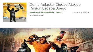 Gorilla Smash City Prison Escape Game screenshot 3