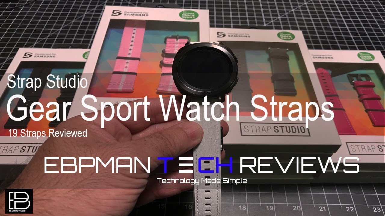 strap studio samsung gear sport