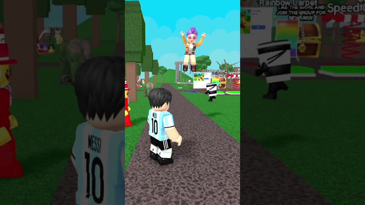 Jinu Ajak Adiknya Rumi Jalan Jalan #roblox