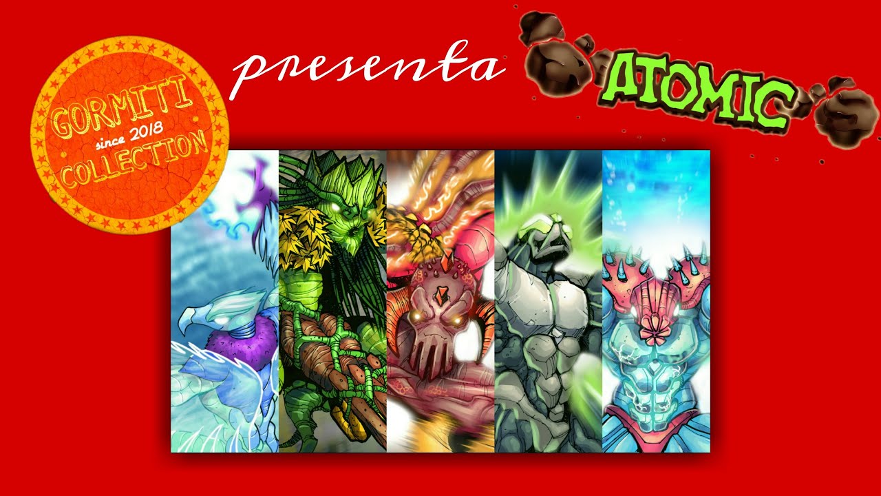 Gormiti ATOMIC - La serie Completa + Minimagnetici e Magazine - Giochi Preziosi Collection GIG 2006