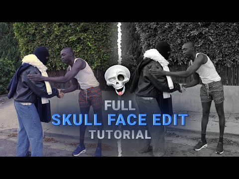 How To Make Skull Face Edit On Alight motion