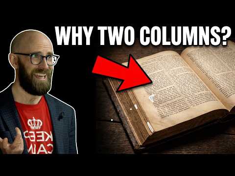WTF is Up with Bibles Being Printed in Two Columns on Each Page?