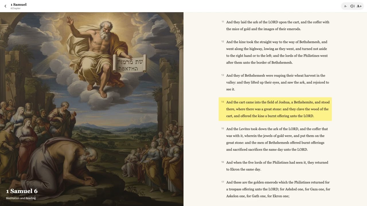 1 Samuel Chapter 6 (NIRV)