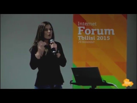 #13 ივნისი | ნინო ეგაძე | Internet Forum Tbilisi 2015