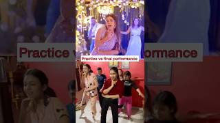 Practice Vs Final Performance