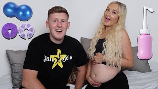 BOYFRIEND GUESSES PREGNANCY PRODUCTS!!👼🏼🍼
