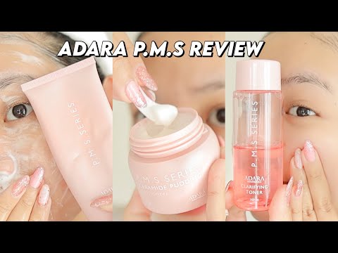 Review Adara P.M.S Series + before-after (oily combi & acne prone skin)