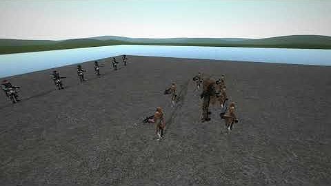 Synths Vs H.E.C.U Marines