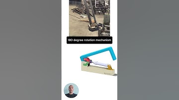 180 degree rotation mechanism