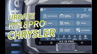 Adding Key Simulation for CHRYSLER for K518 PRO screenshot 4