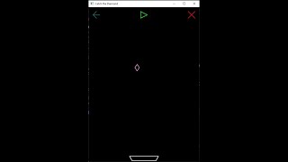 Catch the Diamonds using PyOpenGL