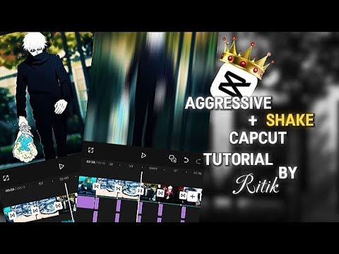 Aggressive Shake Capcut Editing Tutorial 💀 || First Tutorial Video 😅 ...