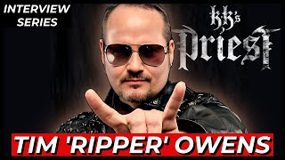 Tim "Ripper" Owens Interview on Judas Priest & KK Downing, Cheesy Lyrics, PANTERA, Di'Anno & more