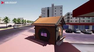 تصميم كشك  -  Kiosk Design