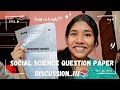 SOCIAL SCIENCE Question paper discussion..!!!✏️📚 #subscribe #socialscience 