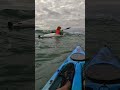 Big wave for Alexandra! #surfski #choppy #gopro #kayaking #newzealand