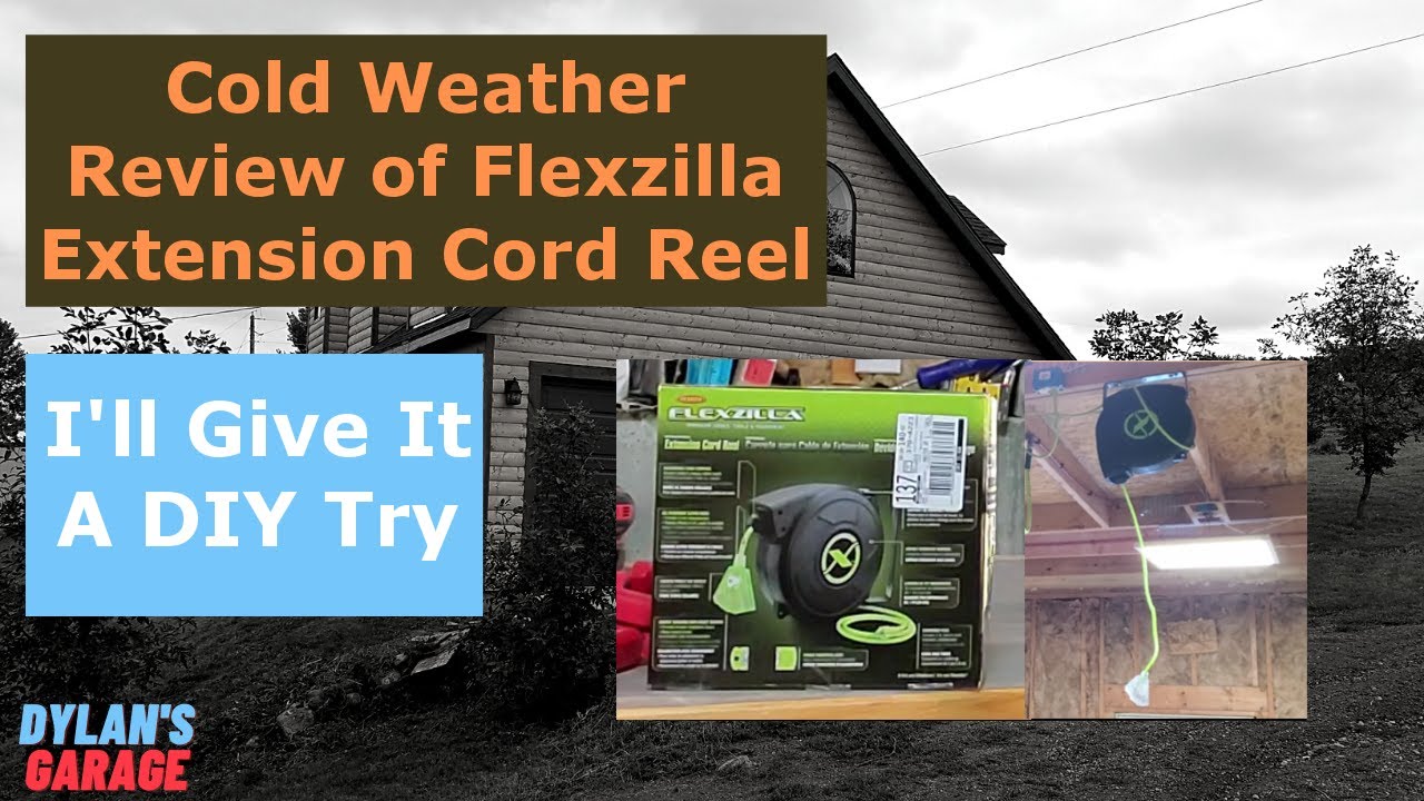 Adding Flexzilla Power Cord to Man Cave Garage 