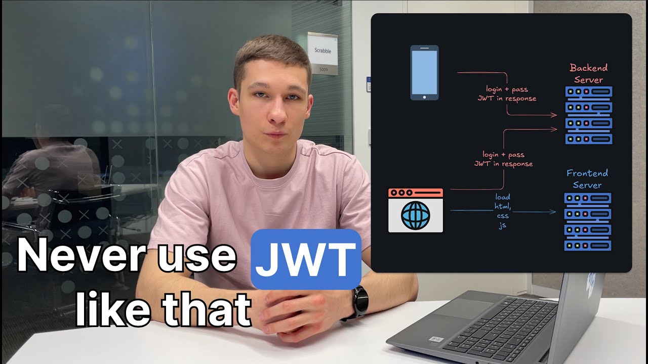 learn jwt like you'll never forget. -thread- https: ... Never use JWT like that - YouTube