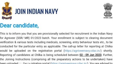 Navy MR/SSR 01/2023 Batch Final Result out 🔥🔥