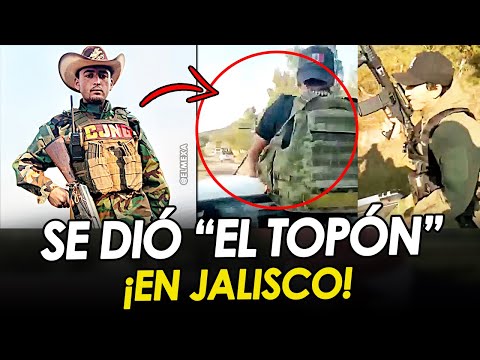 ¡¡BOMBAZO!! Captan TOPÓN entre las FUERZAS ESPECIALES MENCHO y la GENTE del R5, en JALISCO.