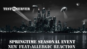 DCUO: Springtime Seasonal Event  - Allergic Reaction |New Feat| Test Server