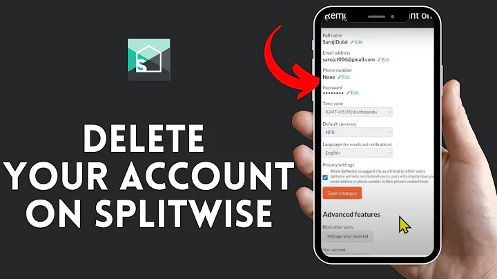 How to Delete Your Account on Splitwise? Remove Your Account on Splitwise on Android 2024