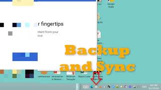 Backup and Sync #3 -- Downloading and installing Google Backup and Sync