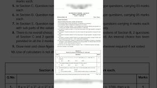 CBSE CLASS 10TH MATH SAMPLE QUESTION PAPER FINAL BOARD EXAM 2025-26 | CLASS 10 MATH #cbse