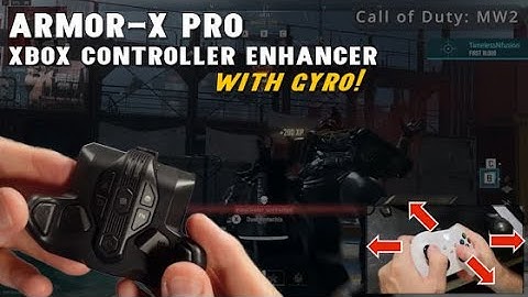 Armor-X Pro: Xbox Series Controller Enhancer with Gyro (works on PC and Steam Deck)