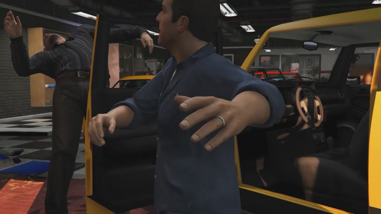 GTA5 - Messing-up the Cutscenes #3