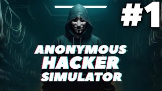 Anonymous Hacker Simulator Gameplay Walkthrough Part 1 - WORST HACKER EVER screenshot 3