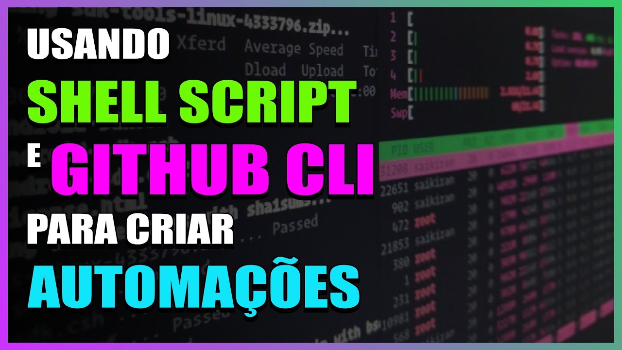 Usando Shell Script e GitHub CLI para automatizar a criação e exclusão ...
