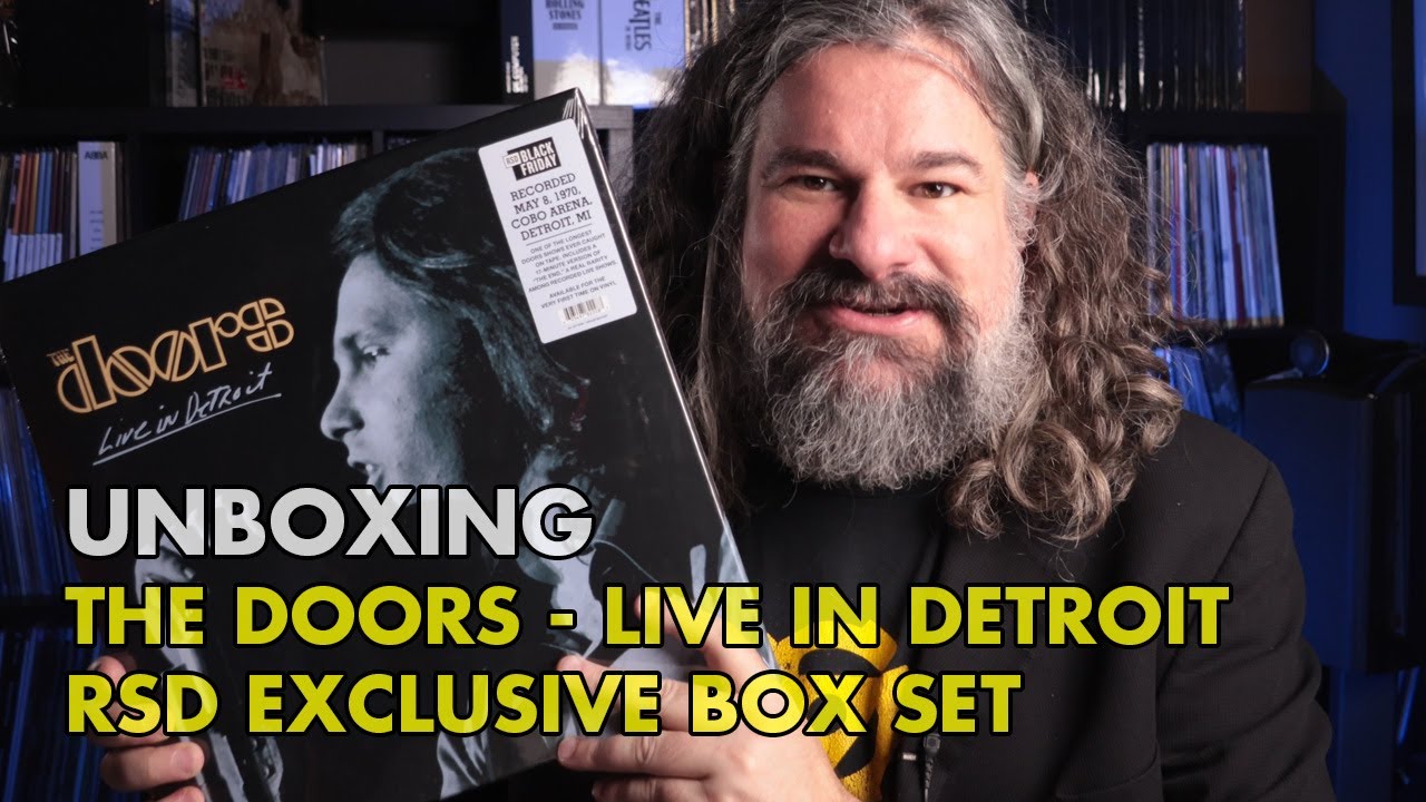 RSD 2024 - The Doors - Live in Detroit Box set! Record Store Day