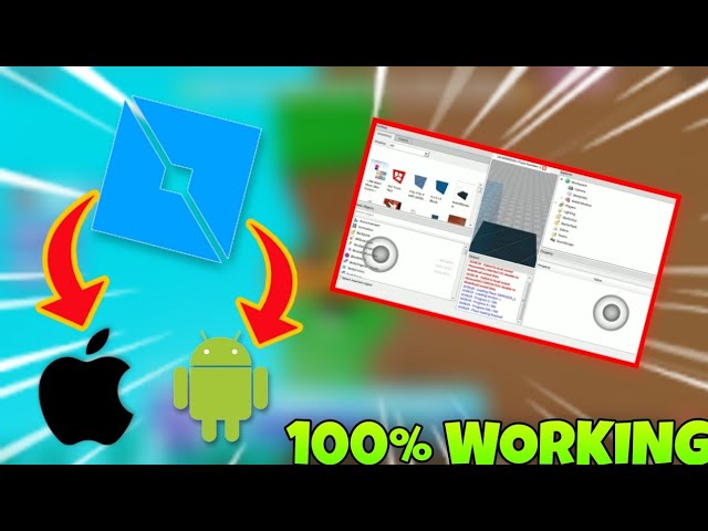 HOW TO DOWNLOAD ROBLOX STUDIO ON ANDROID AND IOS (Real and WORKING) 