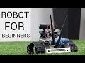 Robot kit for beginners (and not only) - Kuman tank