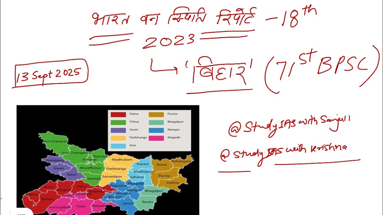 71ST BPSC ISFR REPORT 2023(BIHAR SPECIAL)