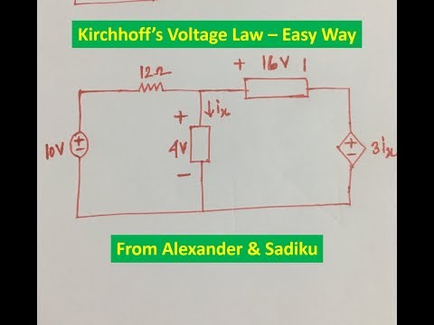 Kirchhoff's Voltage Law