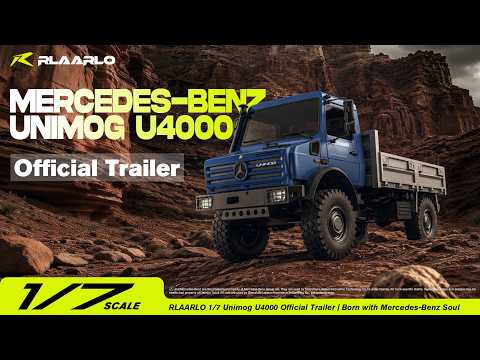 RLAARLO 1/7 Unimog U4000 Official Trailer | Born with Mercedes-Benz Soul