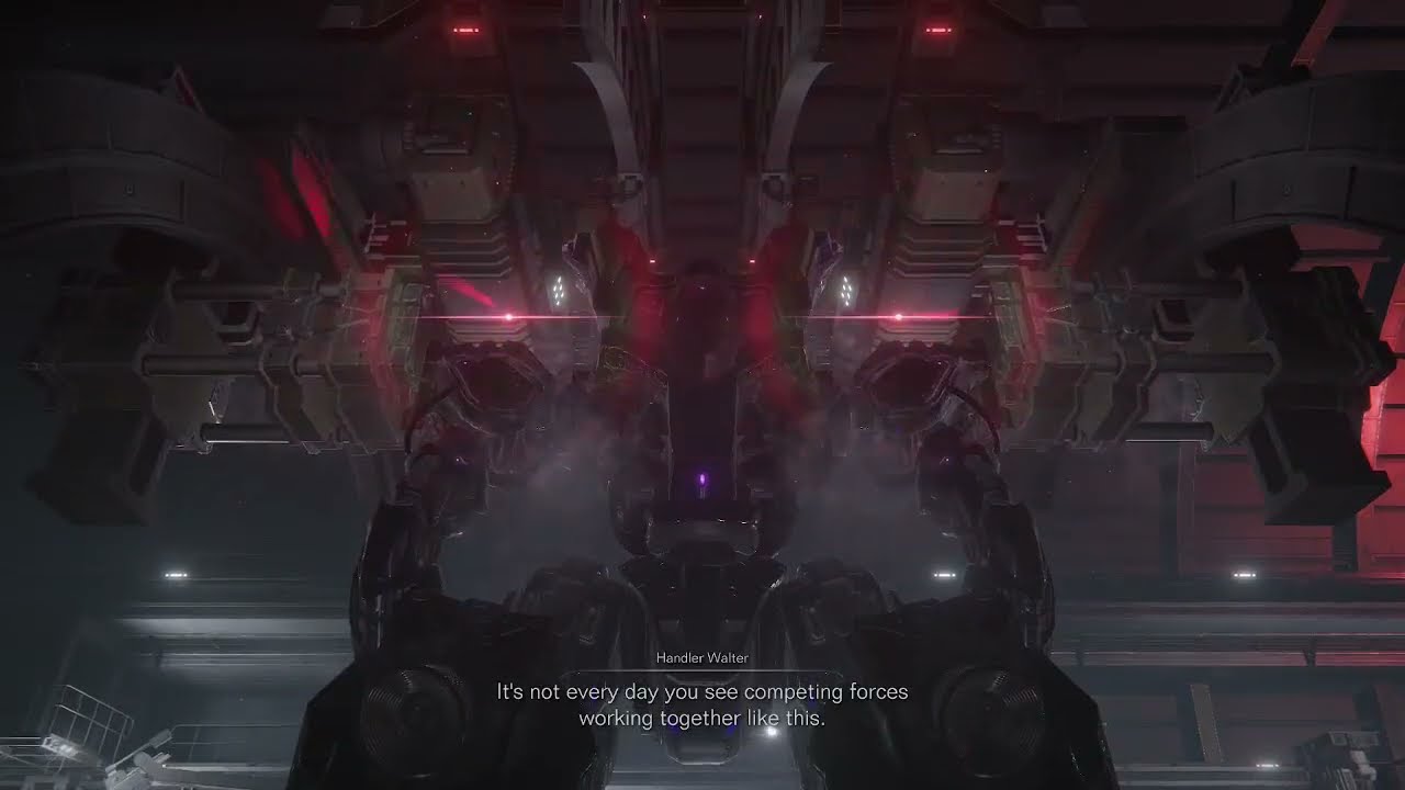 AC6 - Ice Worm Boss Battle