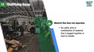 Material That Does Not Separate Found in Scrap Metal That is Not Accepted at Steel Mills