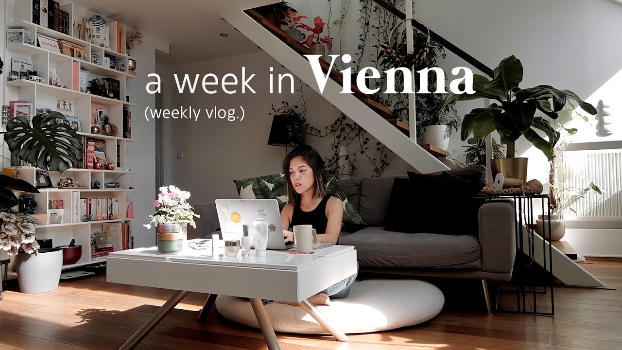 維也納Vlog 🇦🇹｜超市採買🛒、姐姐在這開實體店了！、住在植物園裡的工作日常🌵｜Jasmine