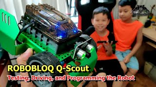 Lets Play Robobloq Q-Scout DIY Programmable Robot screenshot 1