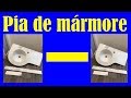 Pia de mármore
