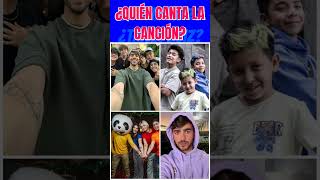 ¿Adivina que Youtuber canta la canción? | Kevin AMF, Roytwins, Picus, Yolo, Karla Bustillos #shorts
