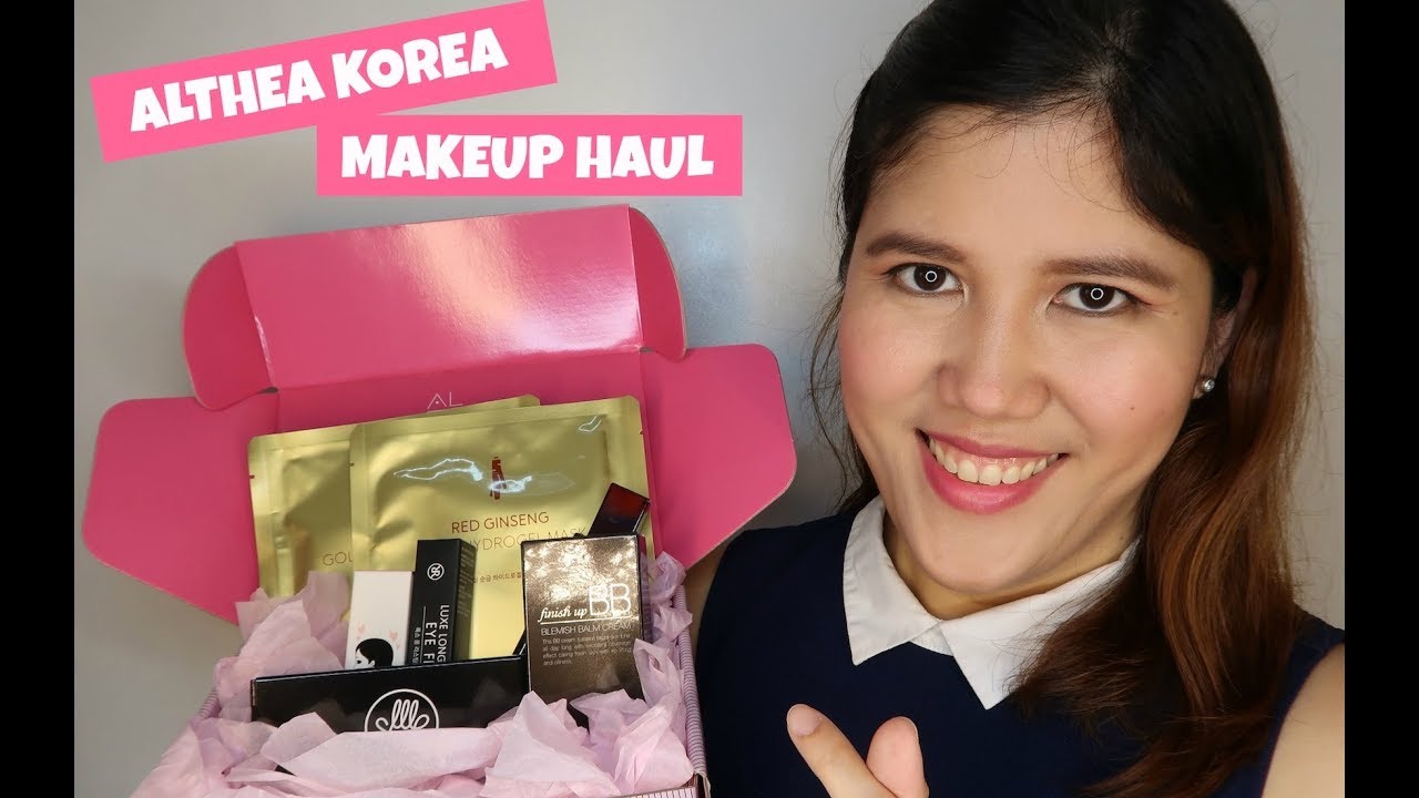 Althea Korea Online Shopping Experience