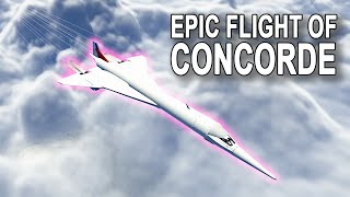 Epic Flight of Concorde in Kerbal Space Program 2